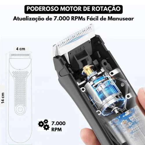 Aparador Masculino ShavePro™ - Brinde e Frete Grátis