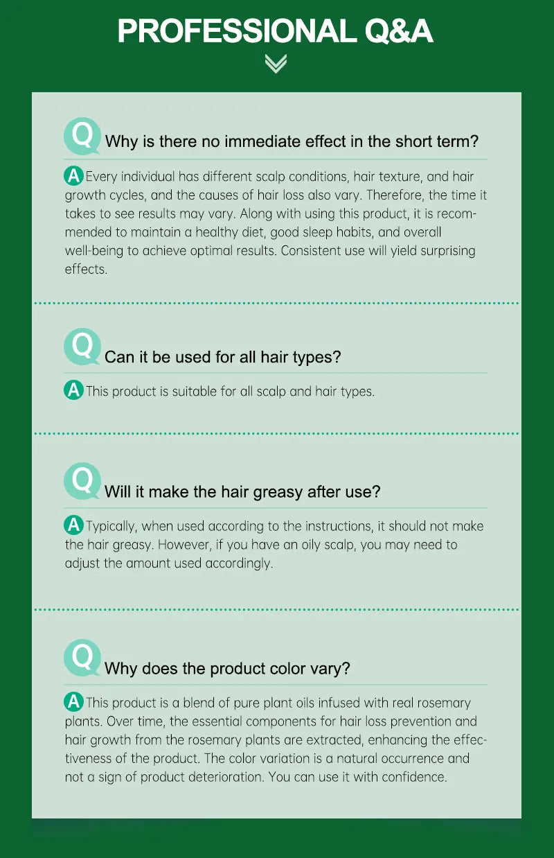 Óleo de Alecrim para crescimento capilar