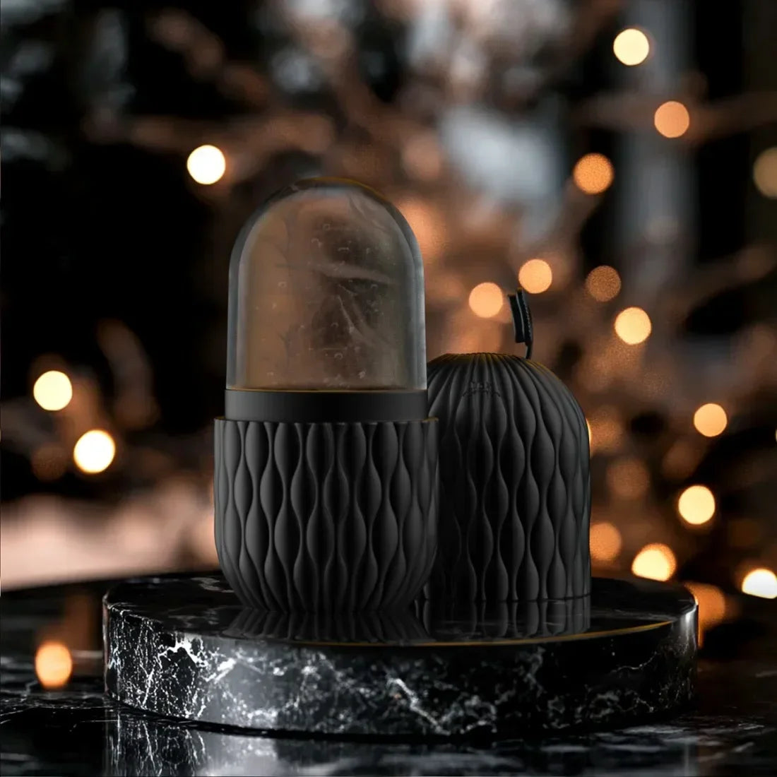 Massageador De Gelo De Silicone Para Rosto E Olhos