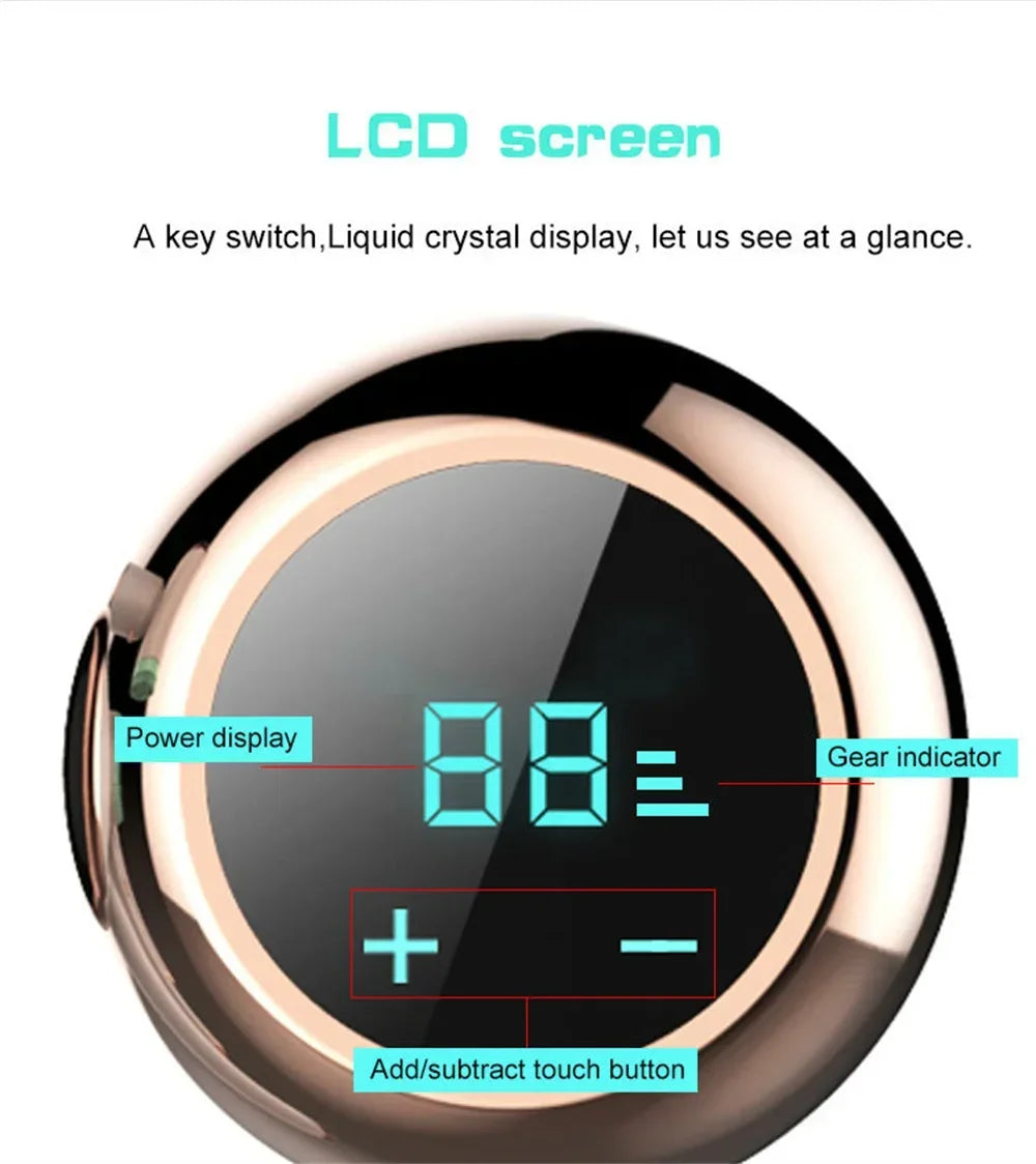 Aparelho de limpeza facial elétrico