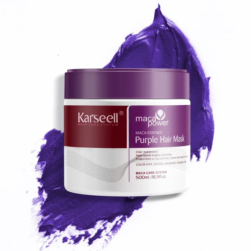 Kit Máscara Karseell: Violeta Neutralizadora